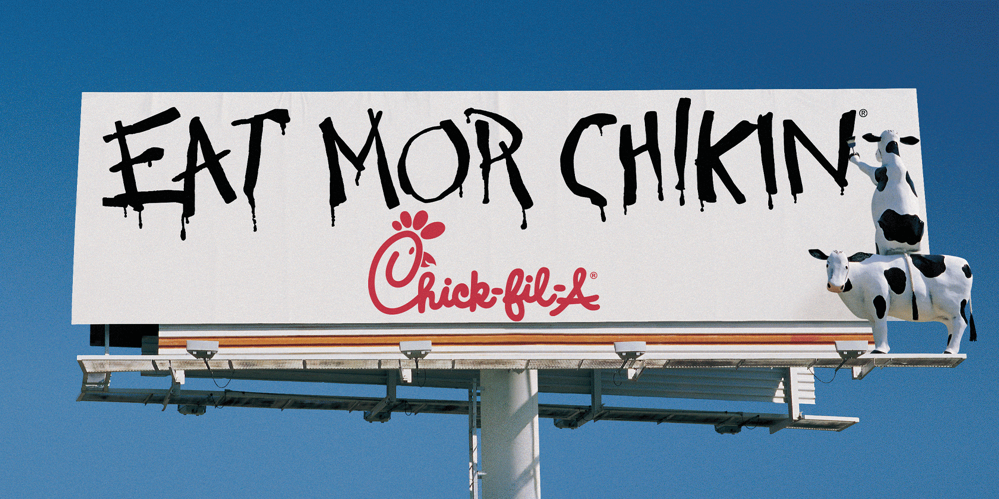Eat Mor Chikin billboards