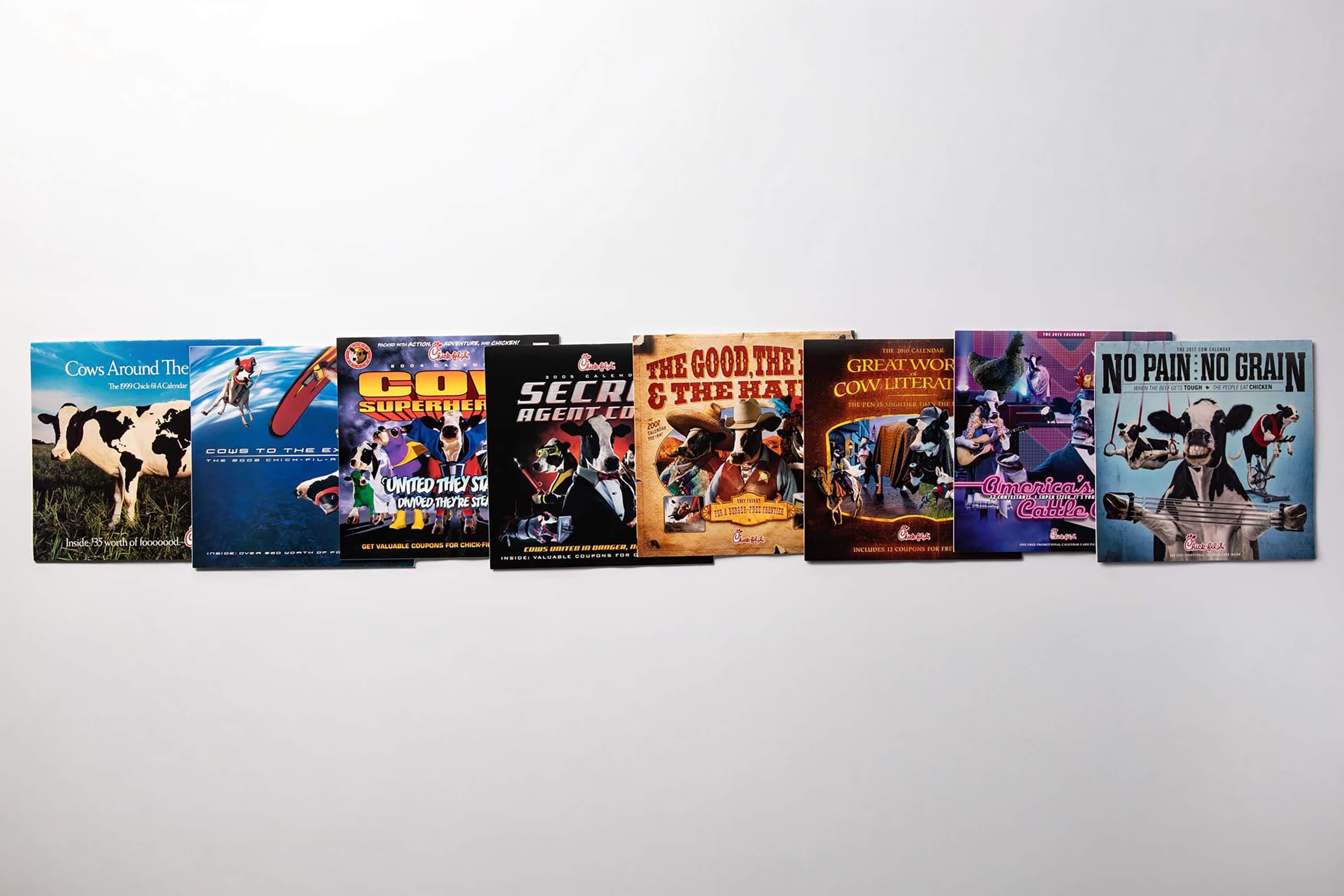 Calendar cowlendar covers