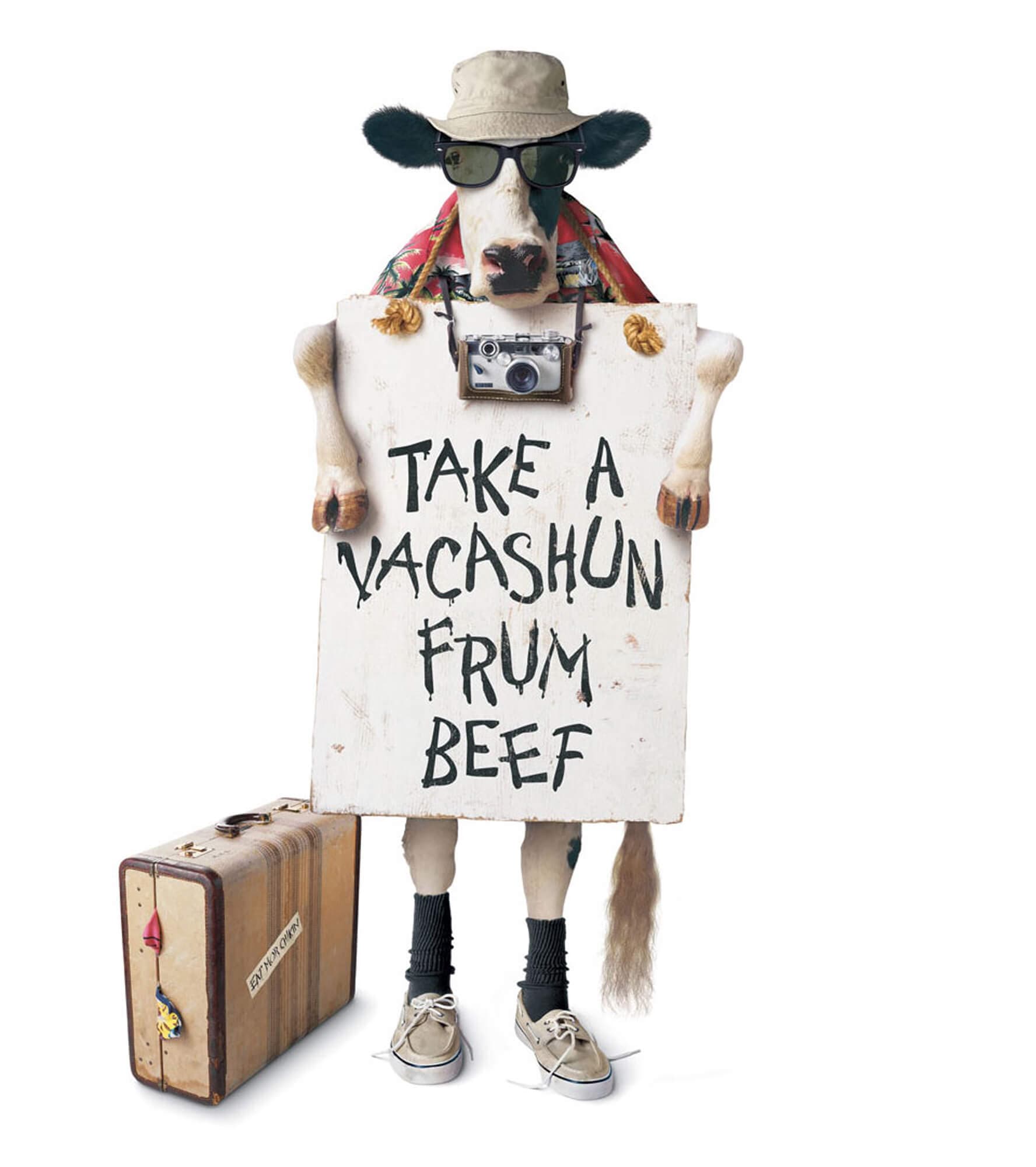 Print take a vacashun