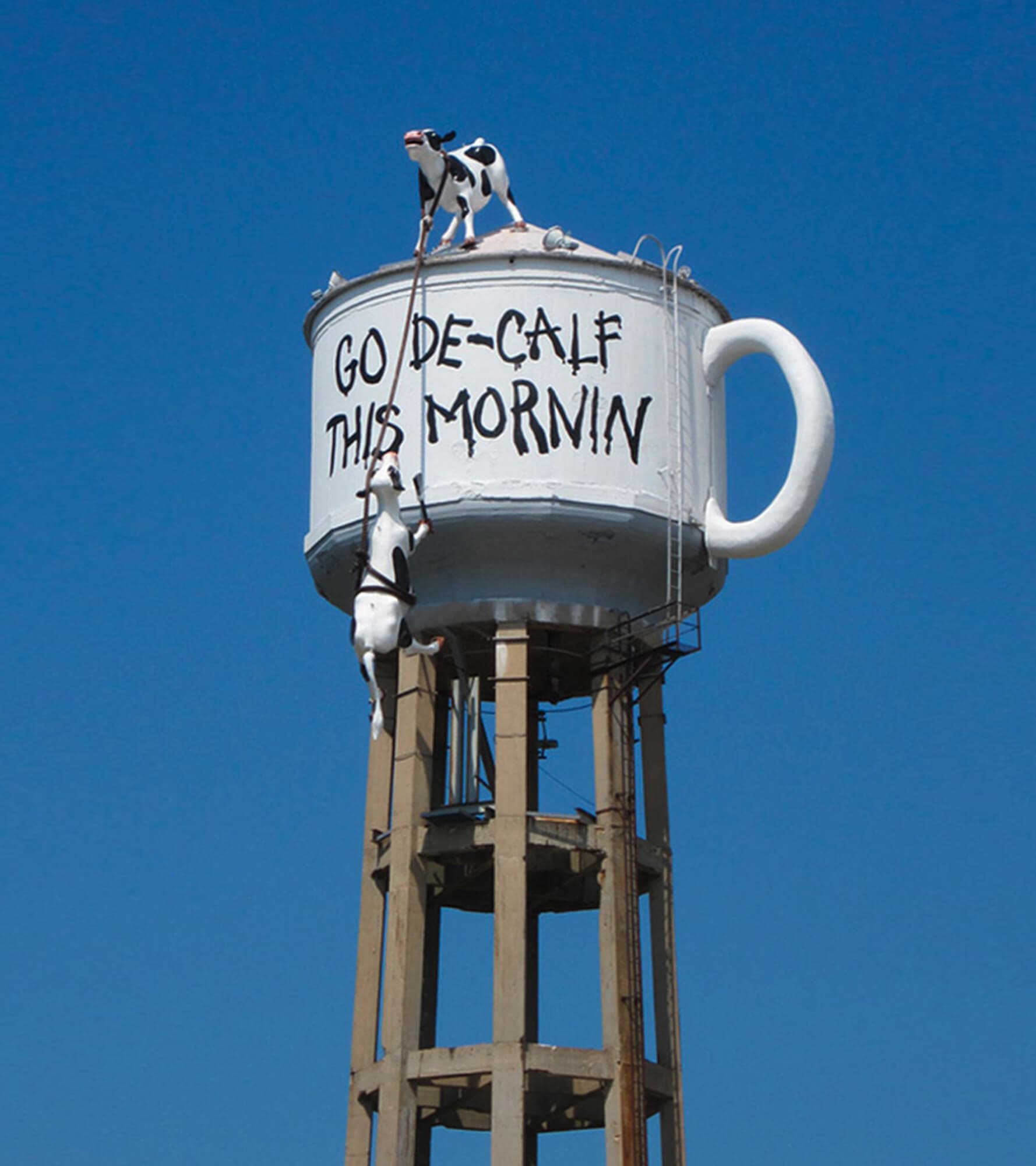 OOH Water tower go de calf