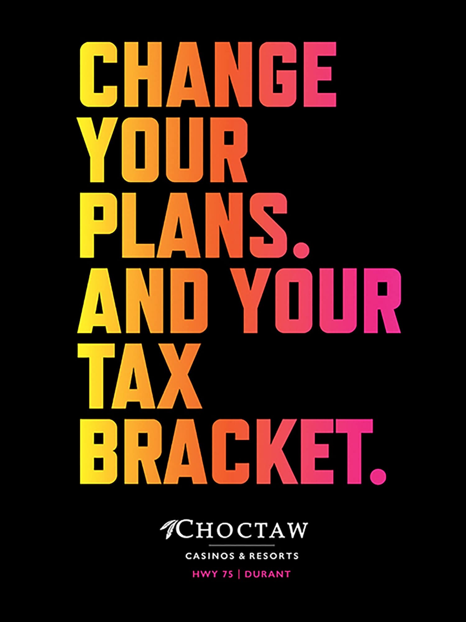 Print Tax Bracket