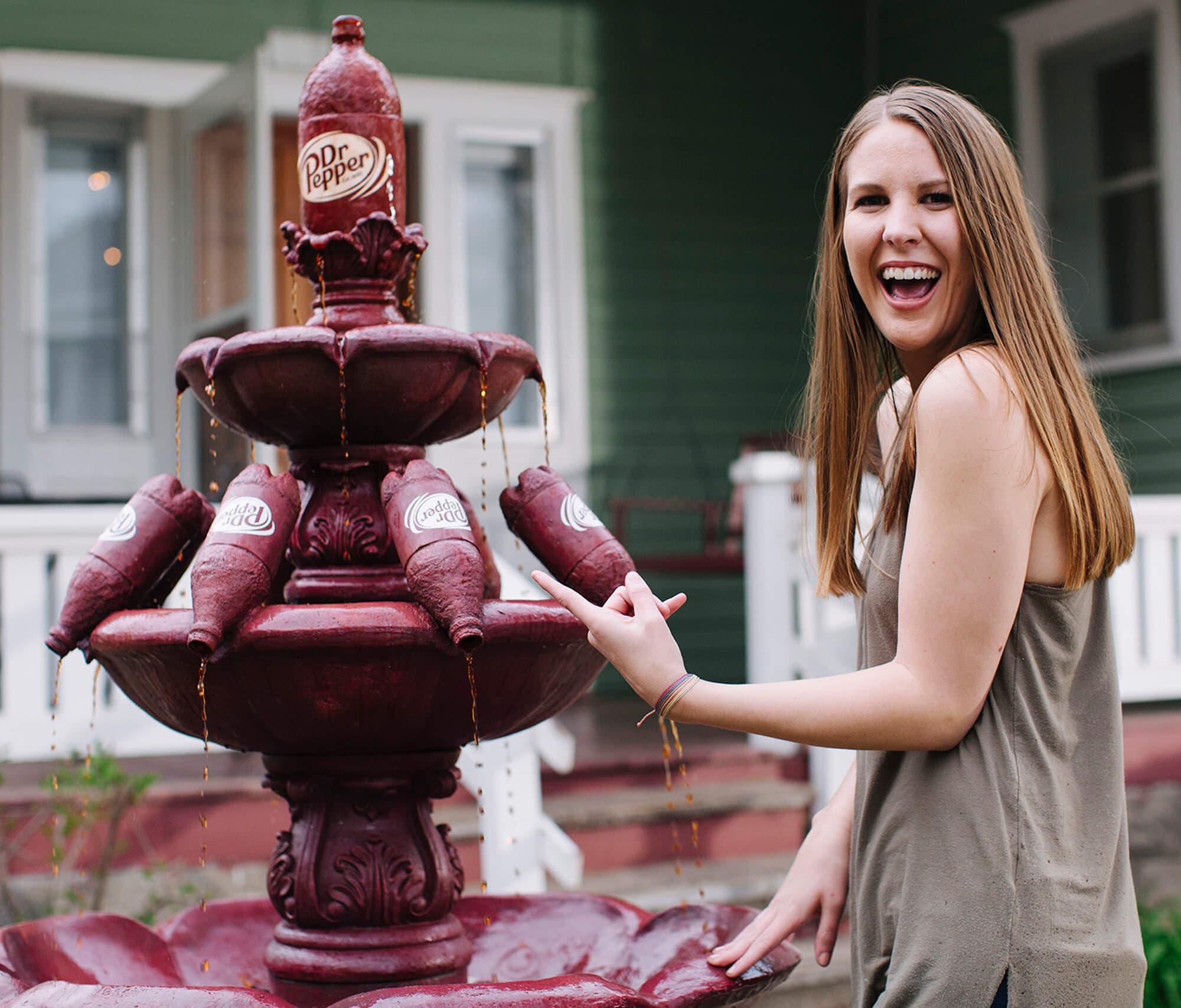 DrPepper Experience Fountain