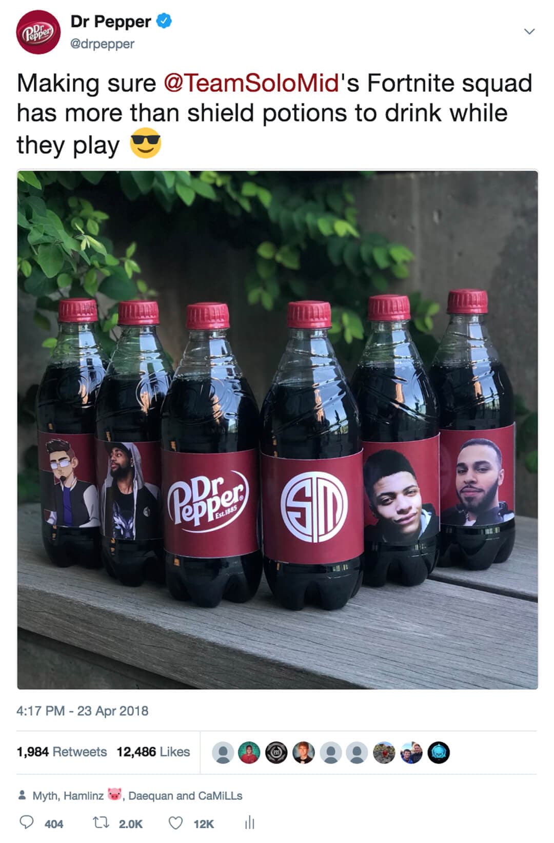 DrPepper Social Team Mid