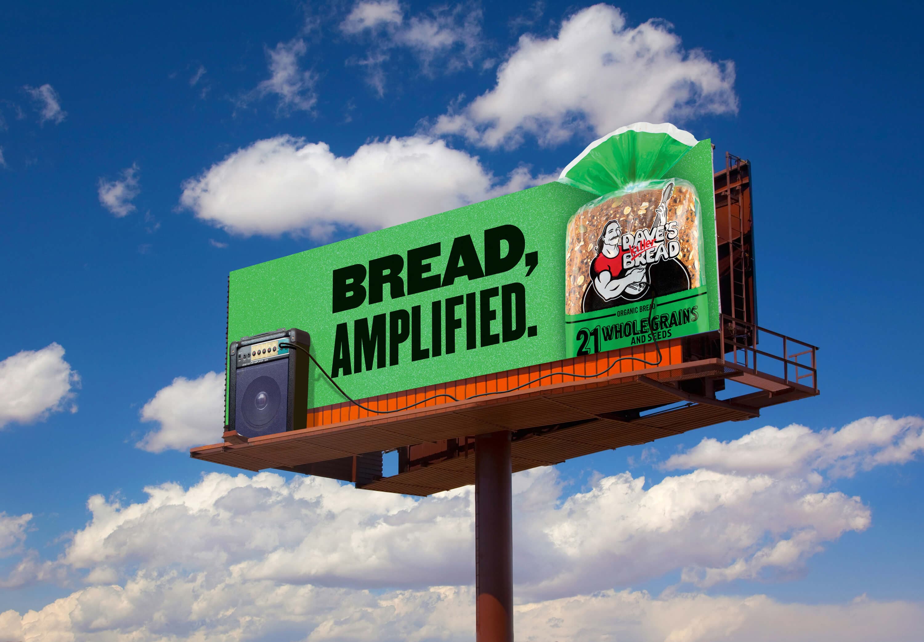 Dave’s Killer Bread OOH Amplified