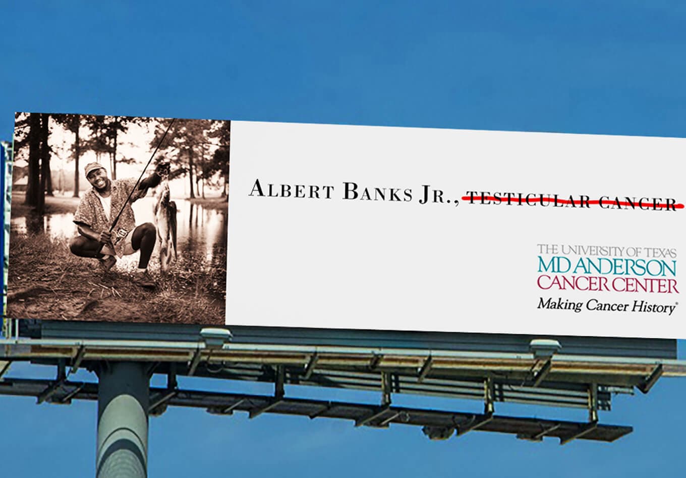 MD Anderson Cancer Center Billboard