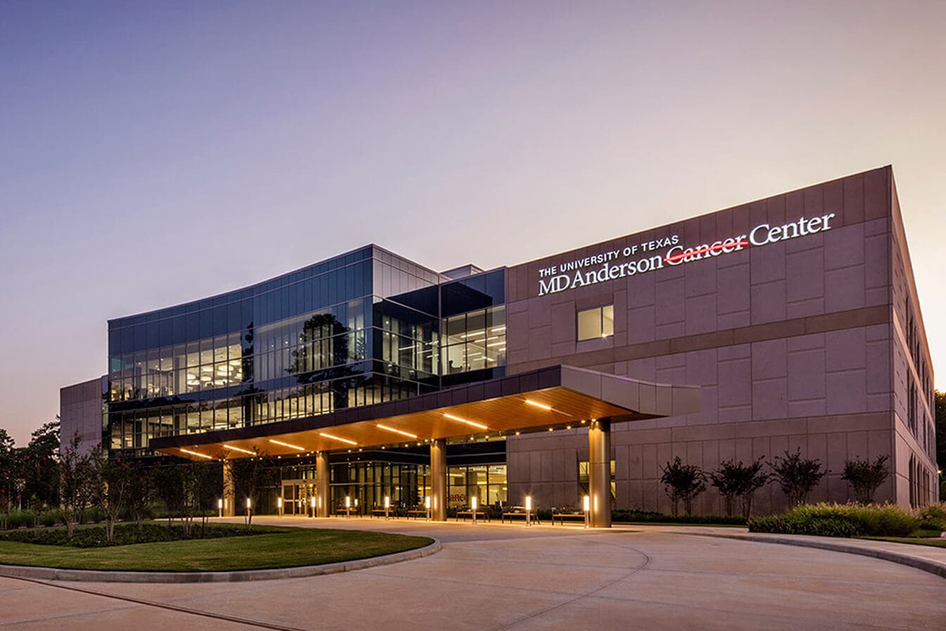 MD Anderson Cancer Center building