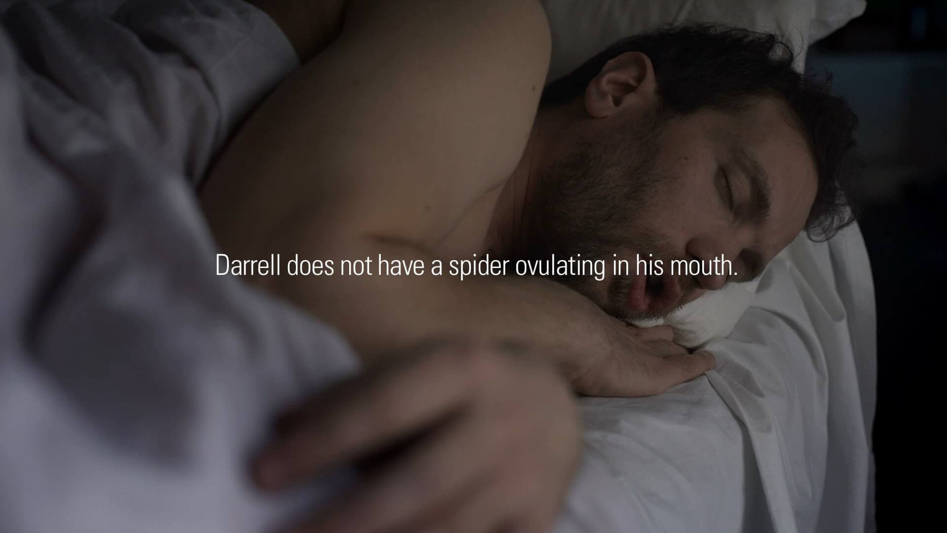 Orkin Video Sleeping In