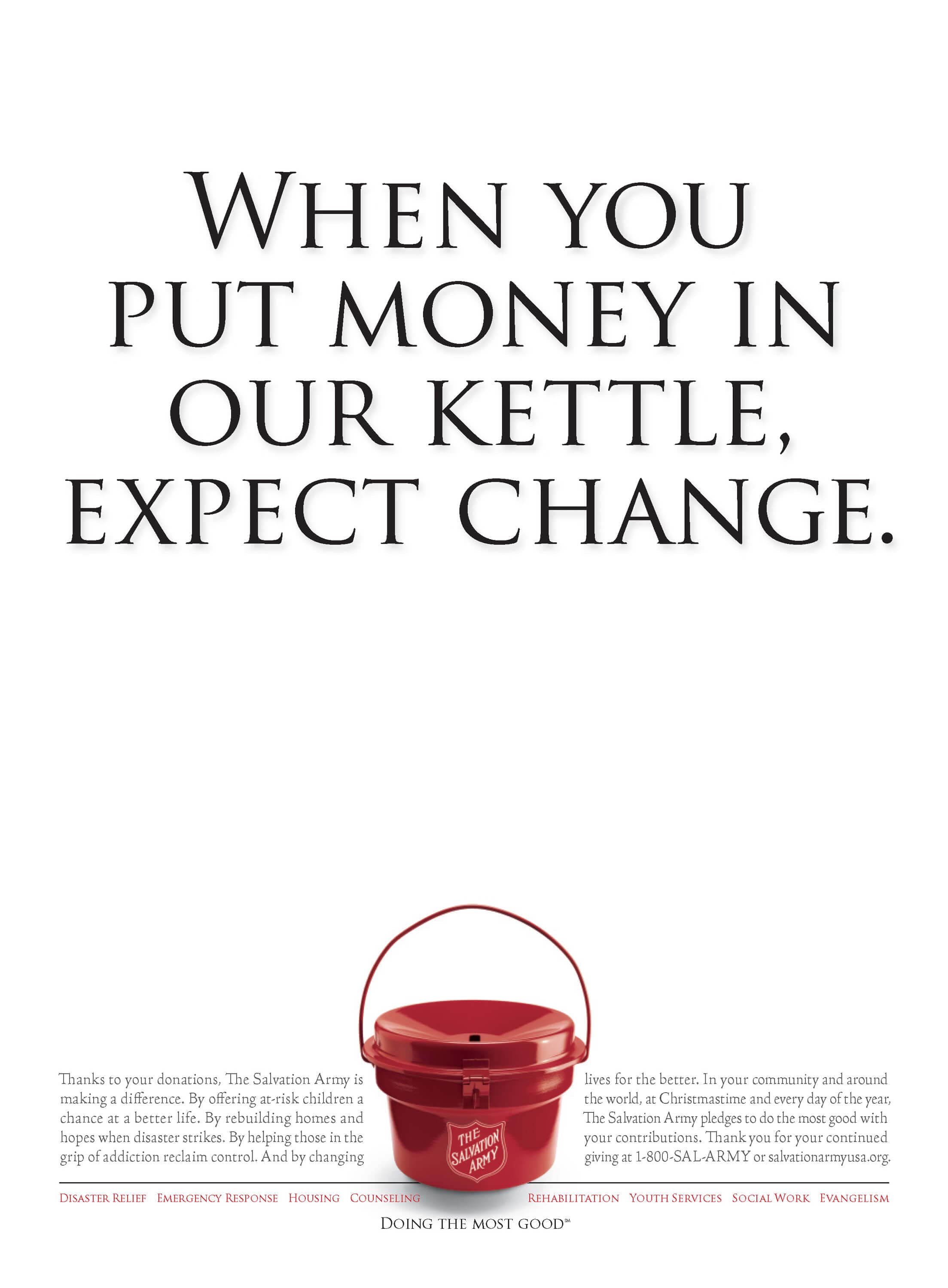 Salvation Army Print Change